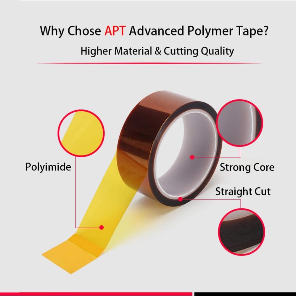 Kapton Tape 10/20/25mm Heat Re - Electronics Repair Tape review and price