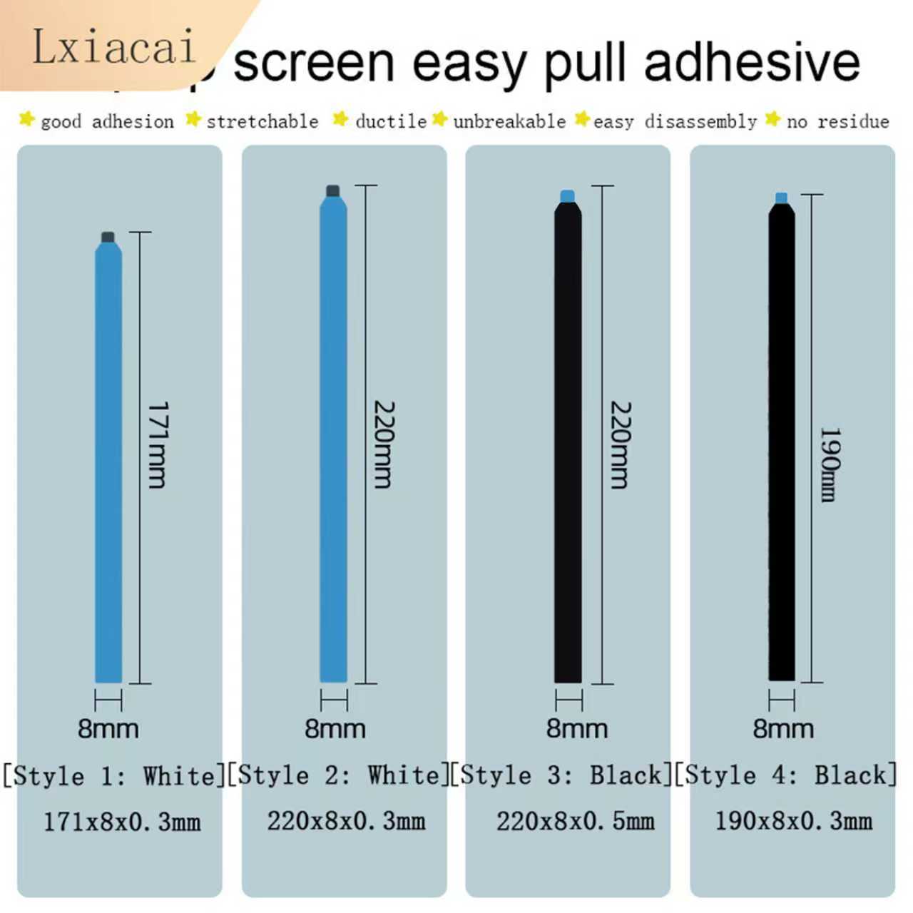 Easy Pull Glue Laptop Screen L - Electronics Repair Tape review and price